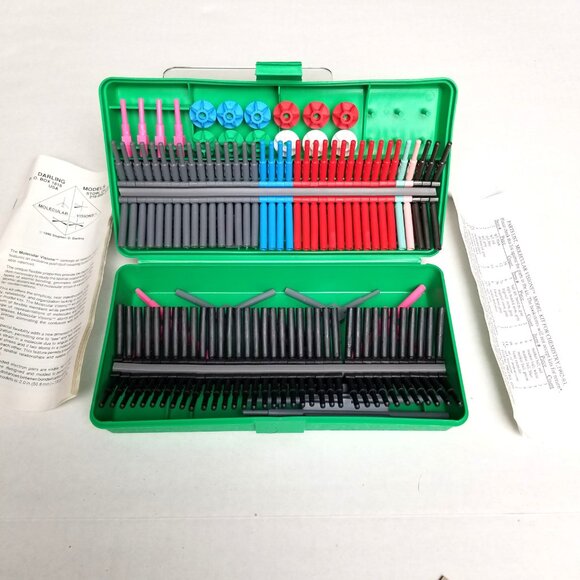Darling Models Molecular Visions Chemistry Kit Vintage Complete Educational - Picture 3 of 12